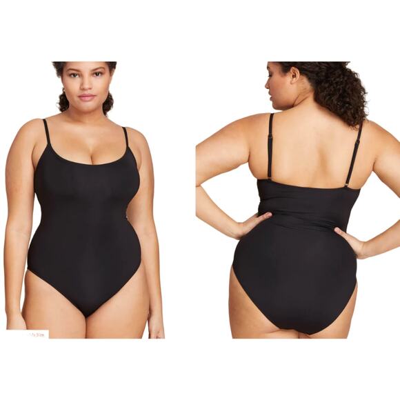 Andie Swim Black One Piece Swimsuit The Amalfi - Picture 8 of 9